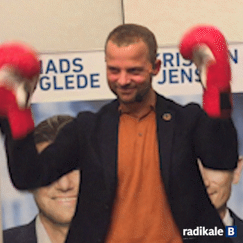 Boxing Victory GIF by Radikale Venstre