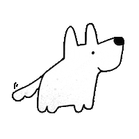 Dog Blinking Sticker