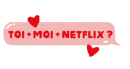 Valentines Day Love Sticker by NETFLIX