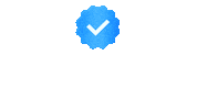 Verification Blue Check Sticker by Fanbase