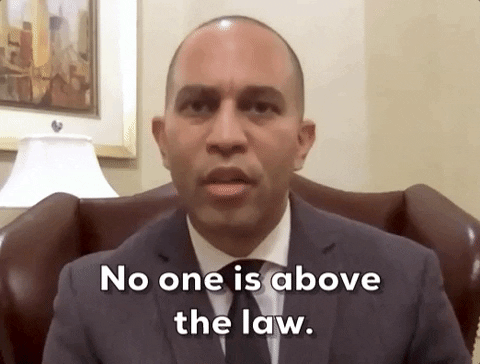 No One Is Above The Law GIF by GIPHY News