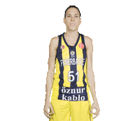 Basketball Anna Sticker by Fenerbahçe Öznur Kablo