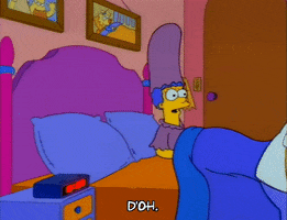 Season 3 Bed GIF by The Simpsons
