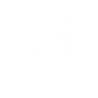 Knitting Snail Sticker