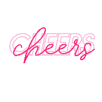 Drink Cheers Sticker by Juwel-lettering