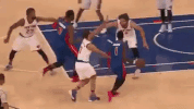 detroit pistons basketball GIF by NBA