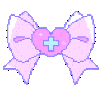 Ribbon Menhera Sticker