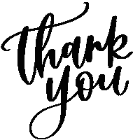 Thanks Thank You Sticker