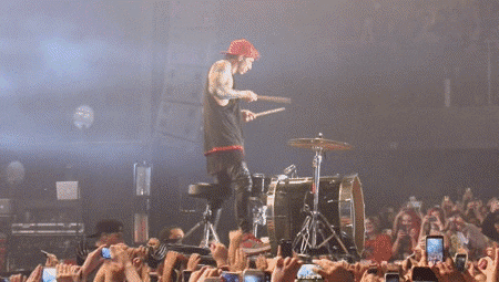 josh dun GIF