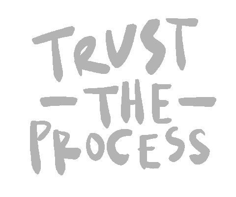 Trust The Process Sticker
