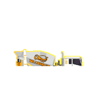 TransbetBetoniarnie cement beton budowa transbet Sticker