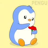 Crushing In Love GIF by Pudgy Penguins