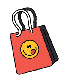 bashamarket live shopping small business noodles Sticker