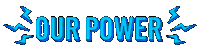 undercover-artist blue power flash theme Sticker