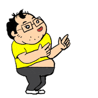Dance Man Sticker