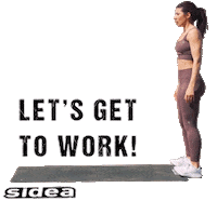 Girl Fitness Sticker by Sidea