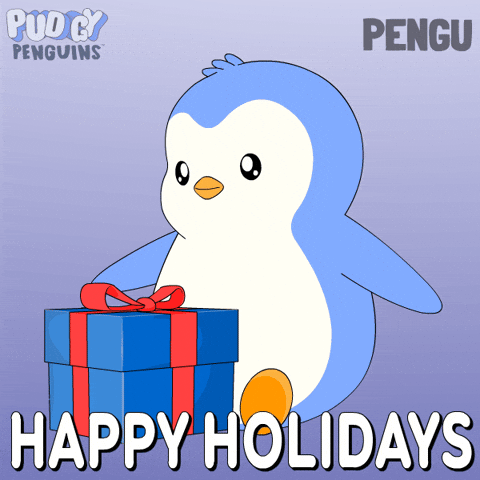 Merry Christmas GIF by Pudgy Penguins