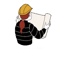 Work Creating Sticker by CasaRossello