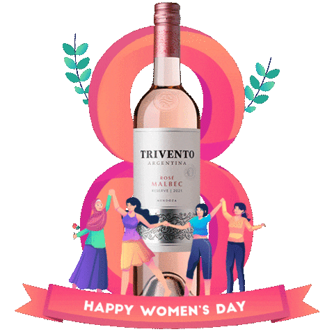 8M Womanday Sticker by Trivento Wines
