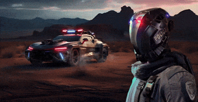 Decimated_game gameplay decimated post apocalypse cyborg cop GIF