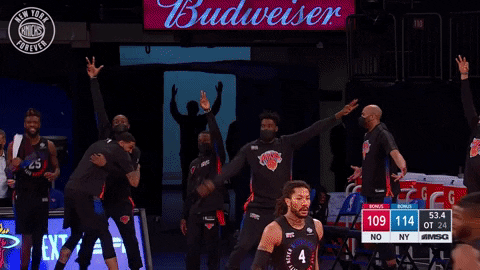 Sport Basketball GIF by New York Knicks
