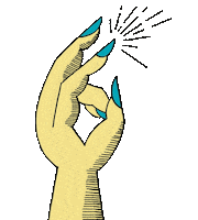 Magic Hand Sticker by Teatromuseo