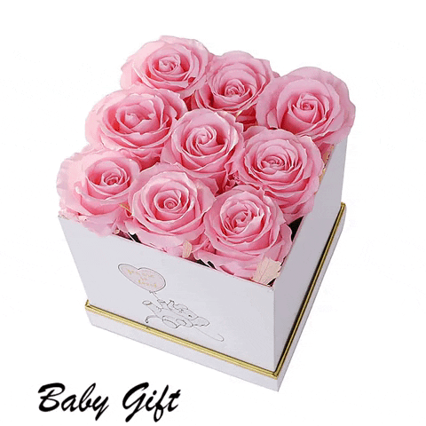 EternalRoses giphygifmaker birthday gift holiday gifts baby gifts GIF