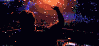Rocking Flashing Lights GIF