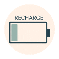 Recharge Manifestation Sticker by affirmation-addict