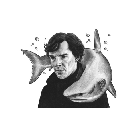 Art Sherlock Sticker