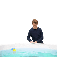 Cleaning Jacuzzi Sticker by Welvaere