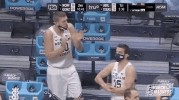 Rocking College Basketball GIF by NCAA March Madness