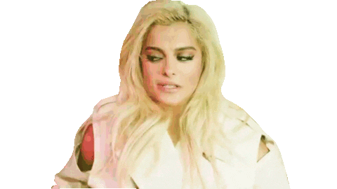 embarrassed bebe rexha Sticker by Parlophone Records