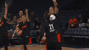 kayla mcbride wnba all-star 2018 GIF by WNBA