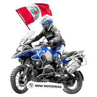 Inchcapeperu bmw motorrad bmw motorrad perú motorrad perú fiestas patrias motorrad Sticker