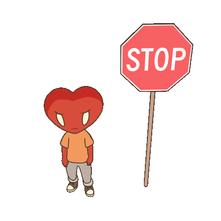 Stop Now Shut Up Sticker by LT3 Creations