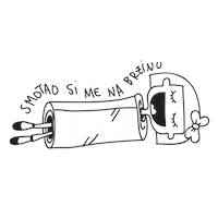 Skrabac love valentine funnyvalentine skrabac Sticker