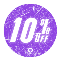 go_clickqi sale sales off 10 Sticker