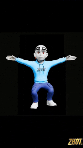 Digital Art Animation GIF by Zhot