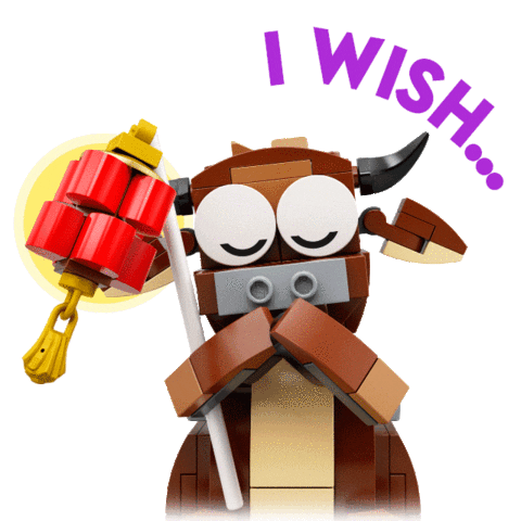 Wish Sticker by LEGO
