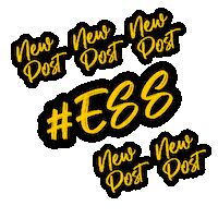 New Post Ess Sticker by Schilderfabrik