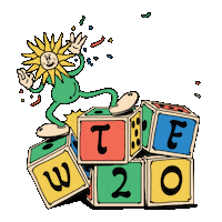 Wtf20 Sticker by We The Fest