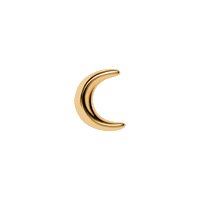 Yellow Gold Sticker by Maria Black Jewellery