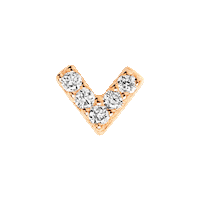 Yellow Gold Sticker by Maria Black Jewellery