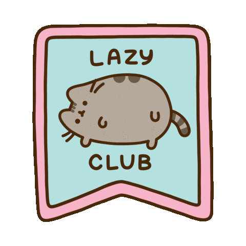 Tired Cat Sticker by Pusheen