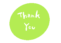 Thanks Thank You Sticker by ASF brush