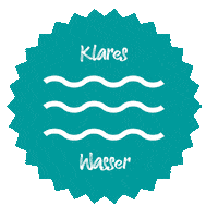 Clean Water Sticker by SEAWATER GmbH