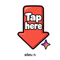 Swipe Up This Way Sticker by Elevon