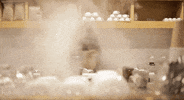 blue bottle steam GIF by Julieee Logan