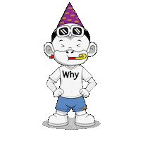 Turn Up Y Sticker by Zhot Shop